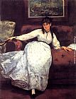 Eduard Manet Repose painting